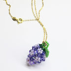 LIMITED EDITION 14 K Gold Filled Handmade Beaded Sparkly Swarovski Crystal Berry Necklaces