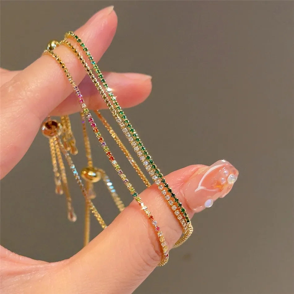 Stackable Tennis Bracelets